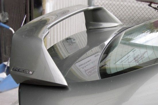 Image of SK-Import Achter Spoiler Mugen Style Zwart ABS Plastic Honda Civic