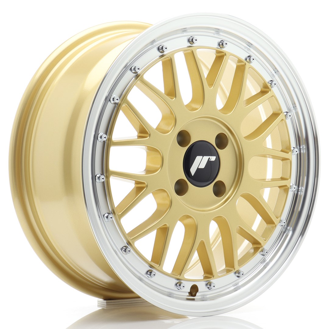 Image of JR-Wheels JR23 Velgen 16 Inch 7J ET20 4x100 Gold Machined Lip