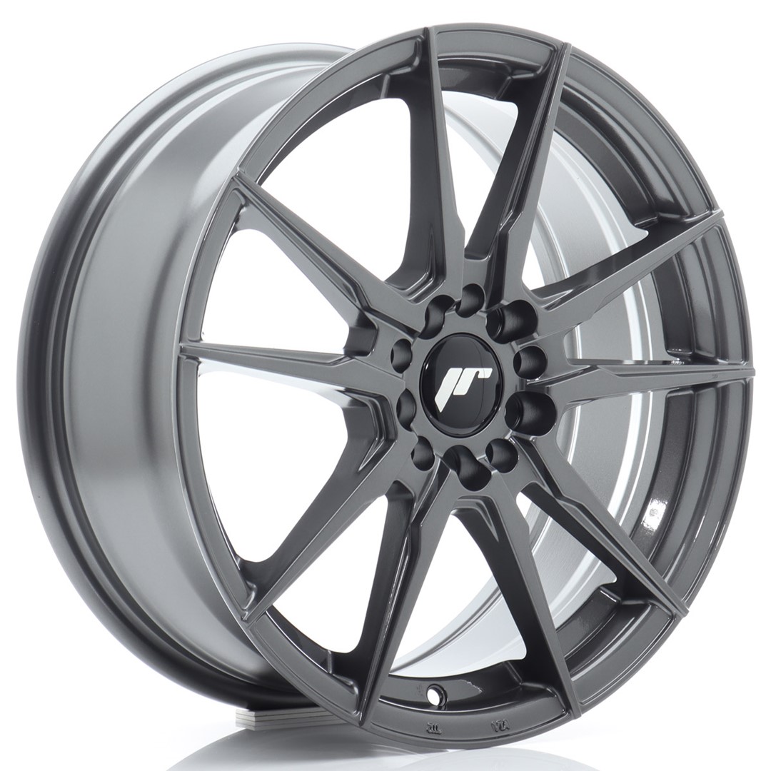 Image of JR-Wheels JR21 Velgen 17 Inch 7J ET40 4x100,4x114.3 Flow Form Hyper Gray