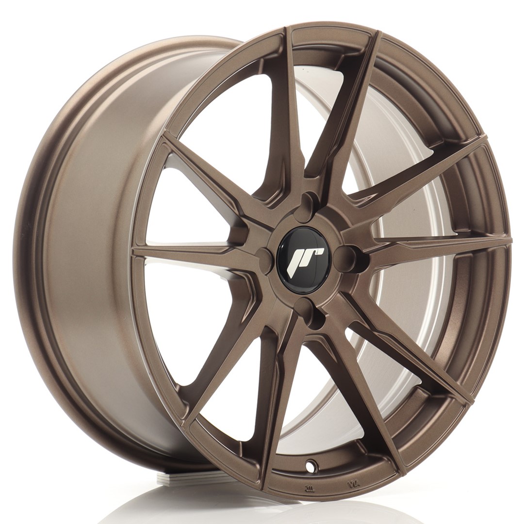 Image of JR-Wheels JR21 Velgen 17 Inch 8J ET20-35 Custom PCD Flow Form Flat Bronze