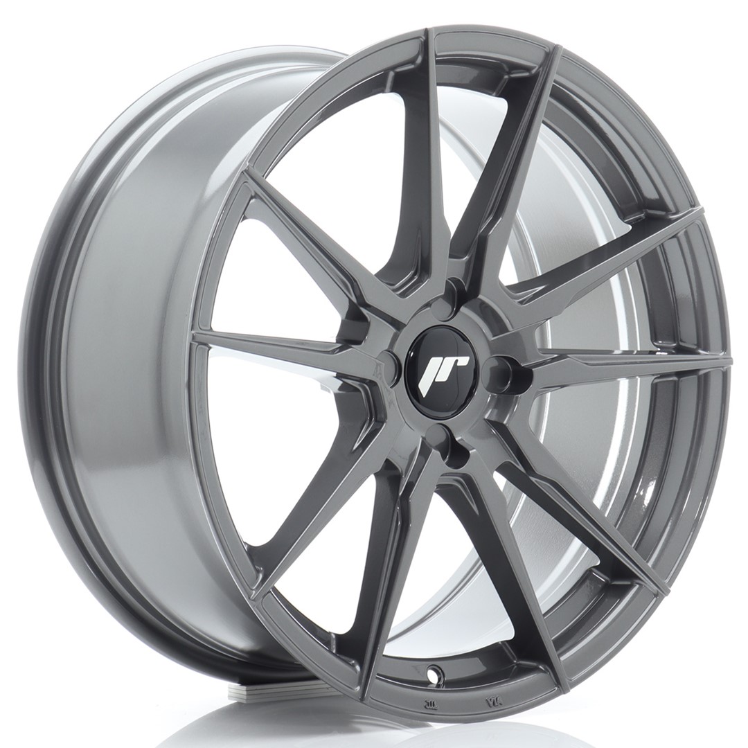 Image of JR-Wheels JR21 Velgen 18 Inch 8J ET20-40 Custom PCD Flow Form Hyper Gray