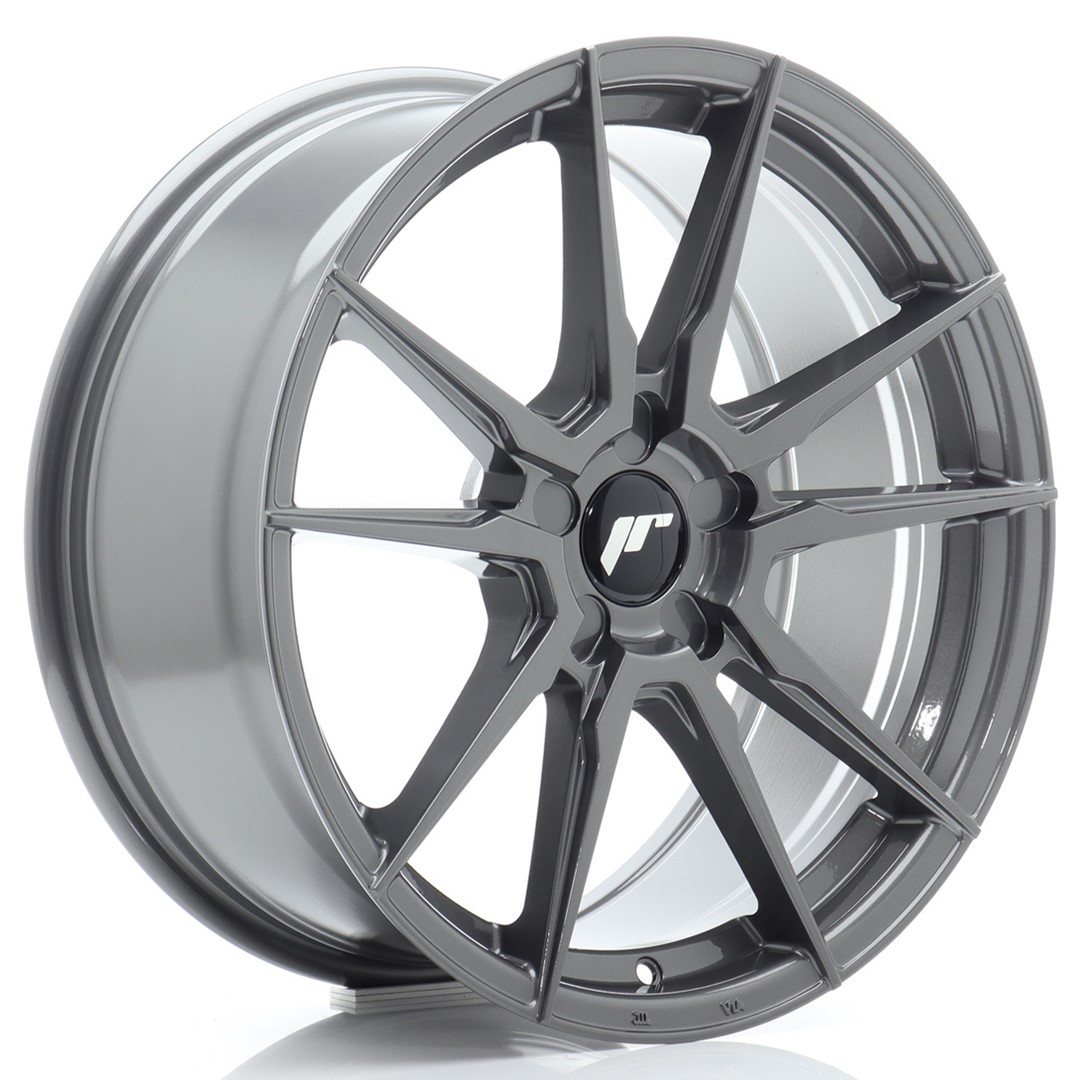 Image of JR-Wheels JR21 Velgen 18 Inch 8J ET20-40 Custom PCD Flow Form Hyper Gray