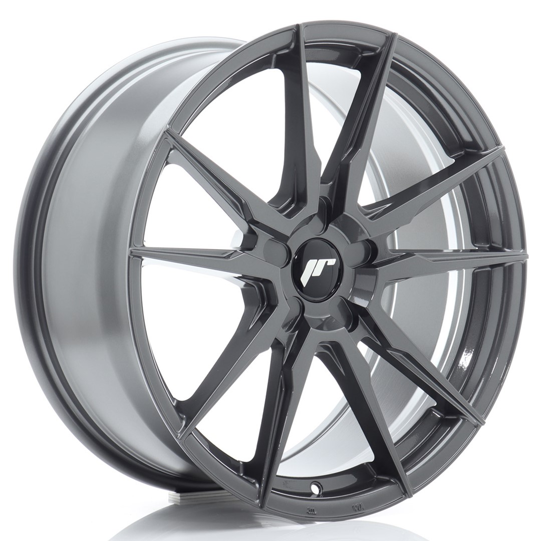 Image of JR-Wheels JR21 Velgen 19 Inch 8J ET20-40 Custom PCD Flow Form Hyper Gray