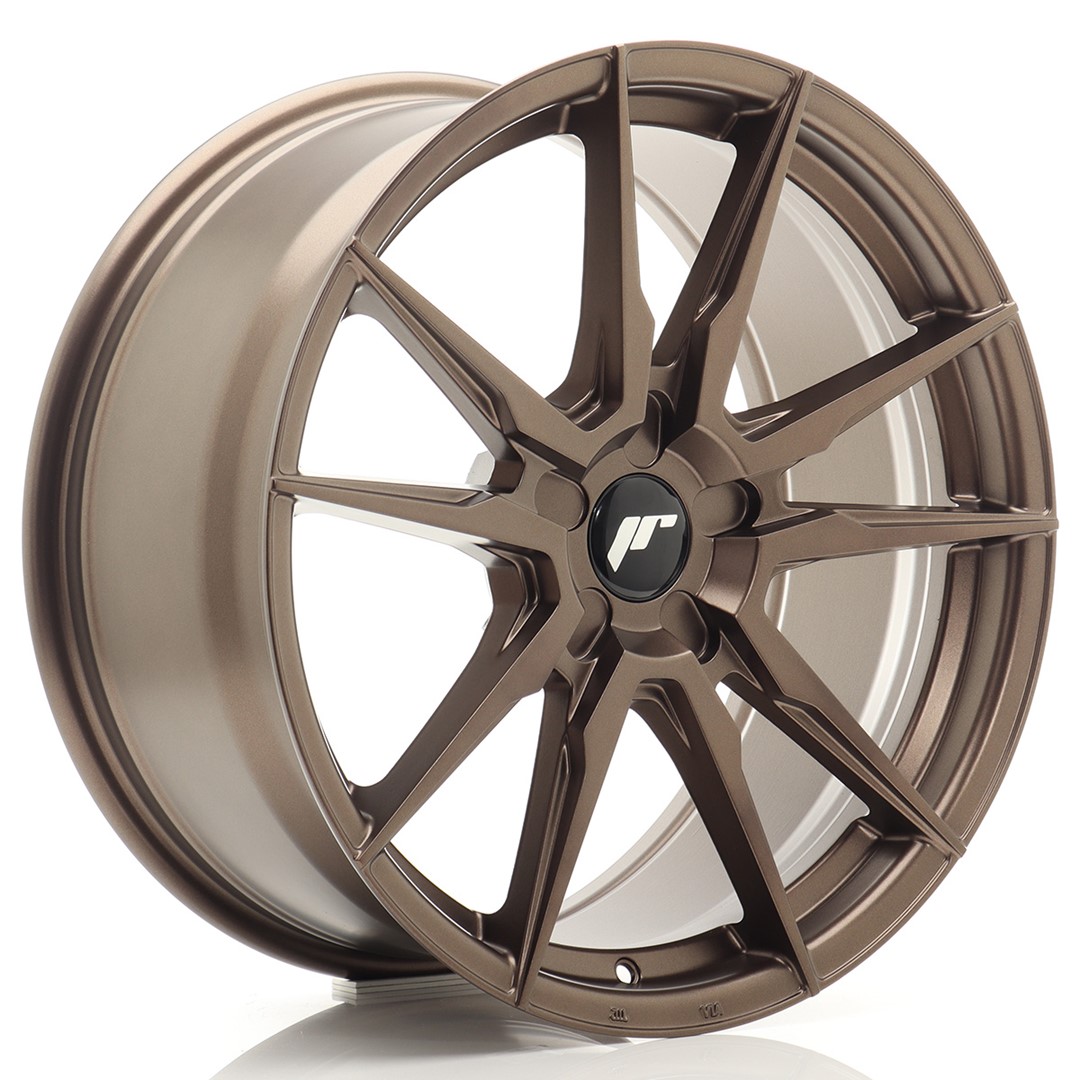 Image of JR-Wheels JR21 Velgen 19 Inch 8J ET20-40 Custom PCD Flow Form Flat Bronze