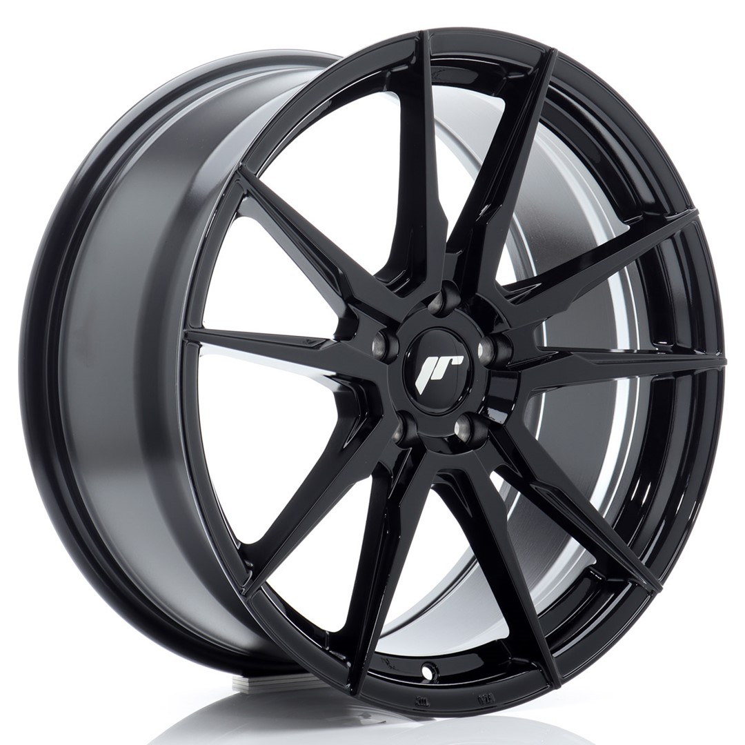 Image of JR-Wheels JR21 Velgen 19 Inch 8.5J ET45 5x112 Flow Form Gloss Black