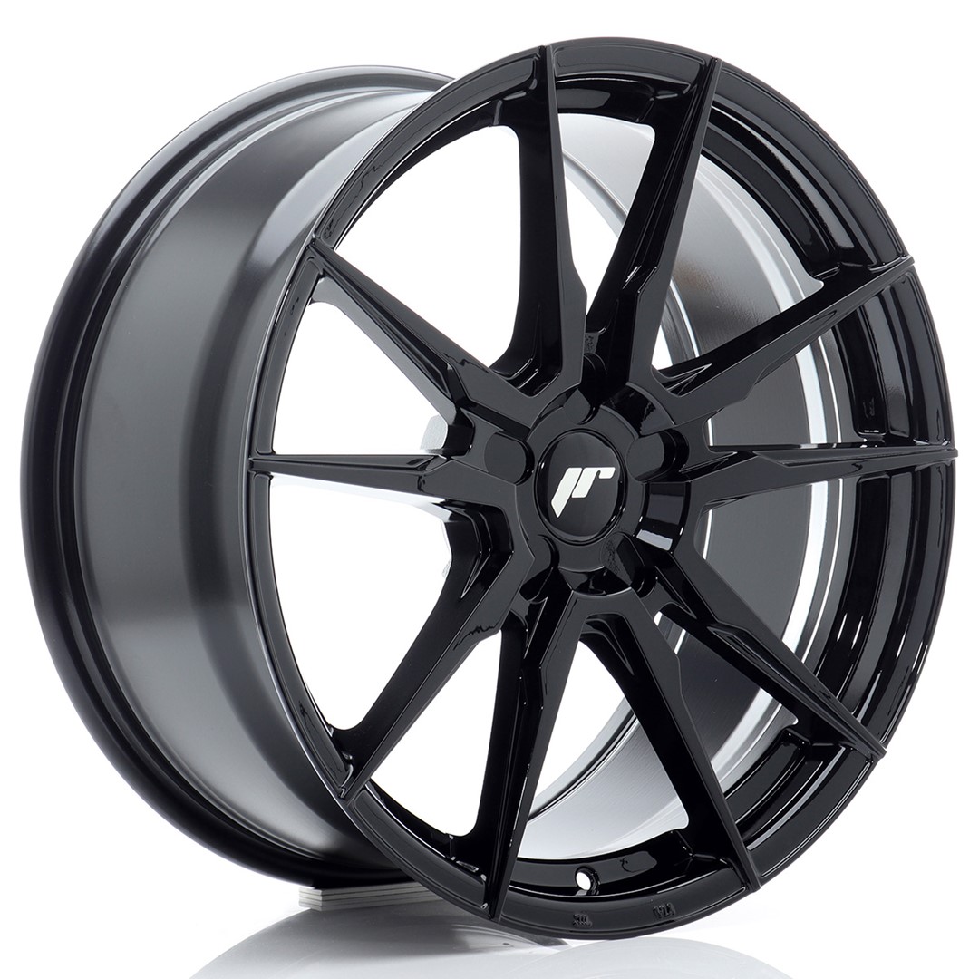 Image of JR-Wheels JR21 Velgen 19 Inch 8.5J ET20-45 Custom PCD Flow Form Gloss Black