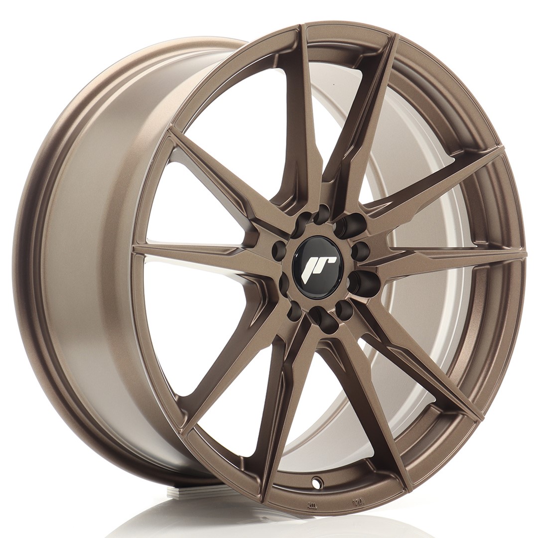 Image of JR-Wheels JR21 Velgen 19 Inch 8.5J ET45 5x112,5x114.3 Flow Form Flat Bronze