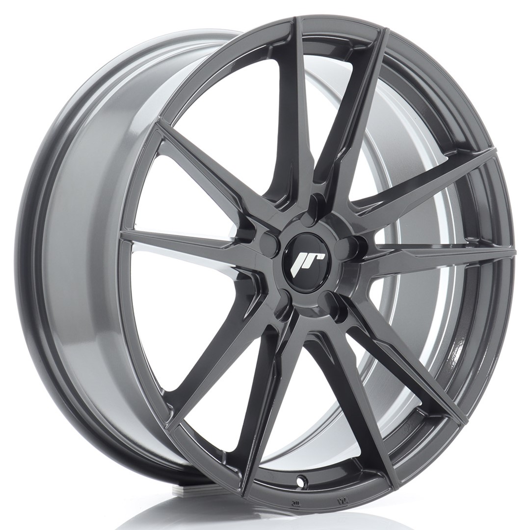 Image of JR-Wheels JR21 Velgen 20 Inch 8J ET20-40 Custom PCD Flow Form Hyper Gray