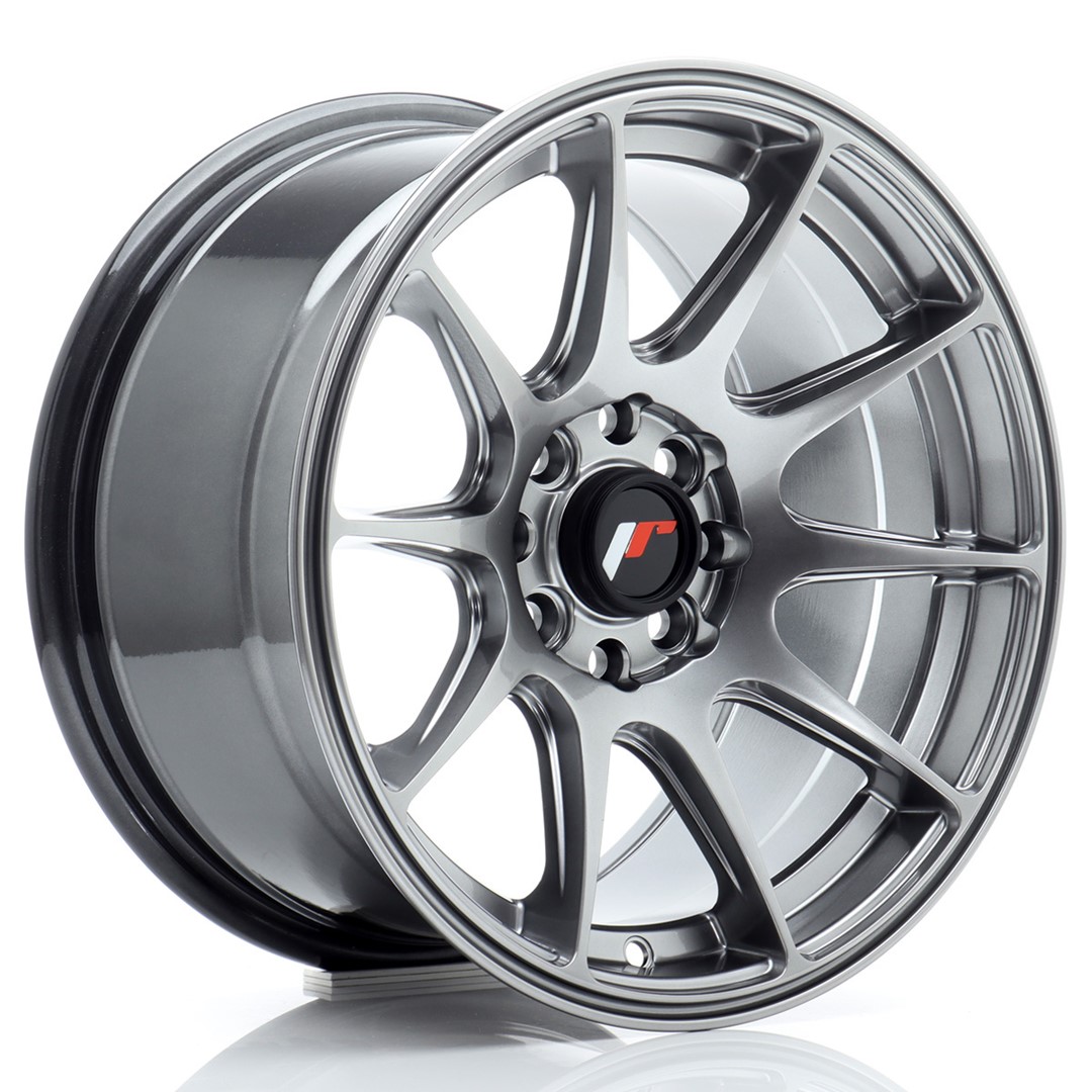 Image of JR-Wheels JR11 Velgen 15 Inch 8J ET25 4x100,4x108 Hyper Black