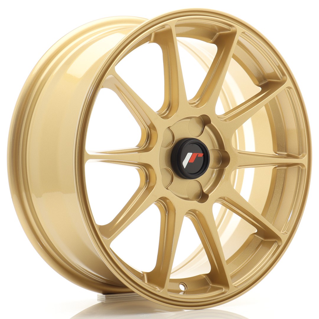 Image of JR-Wheels JR11 Velgen 17 Inch 7J ET20-38 Custom PCD Gold