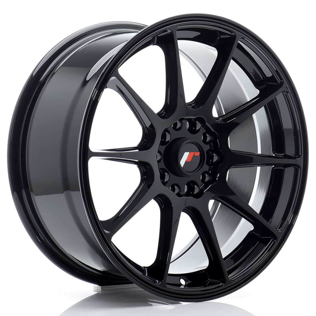 Image of JR-Wheels JR11 Velgen 17 Inch 8J ET35 5x100,5x108 Gloss Black