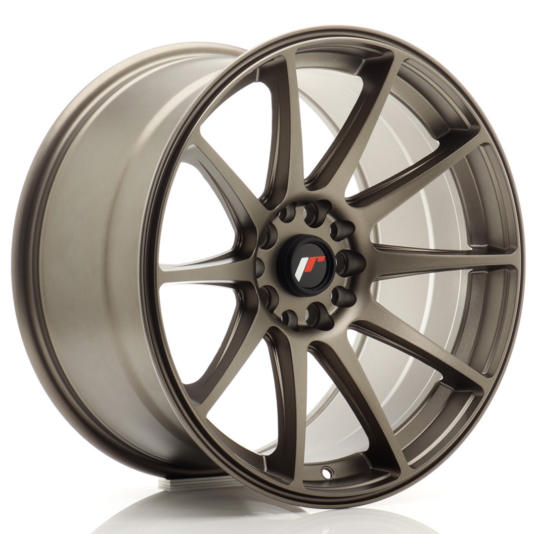 Image of JR-Wheels JR11 Velgen 18 Inch 9.5J ET30 5x100,5x120 Flat Bronze