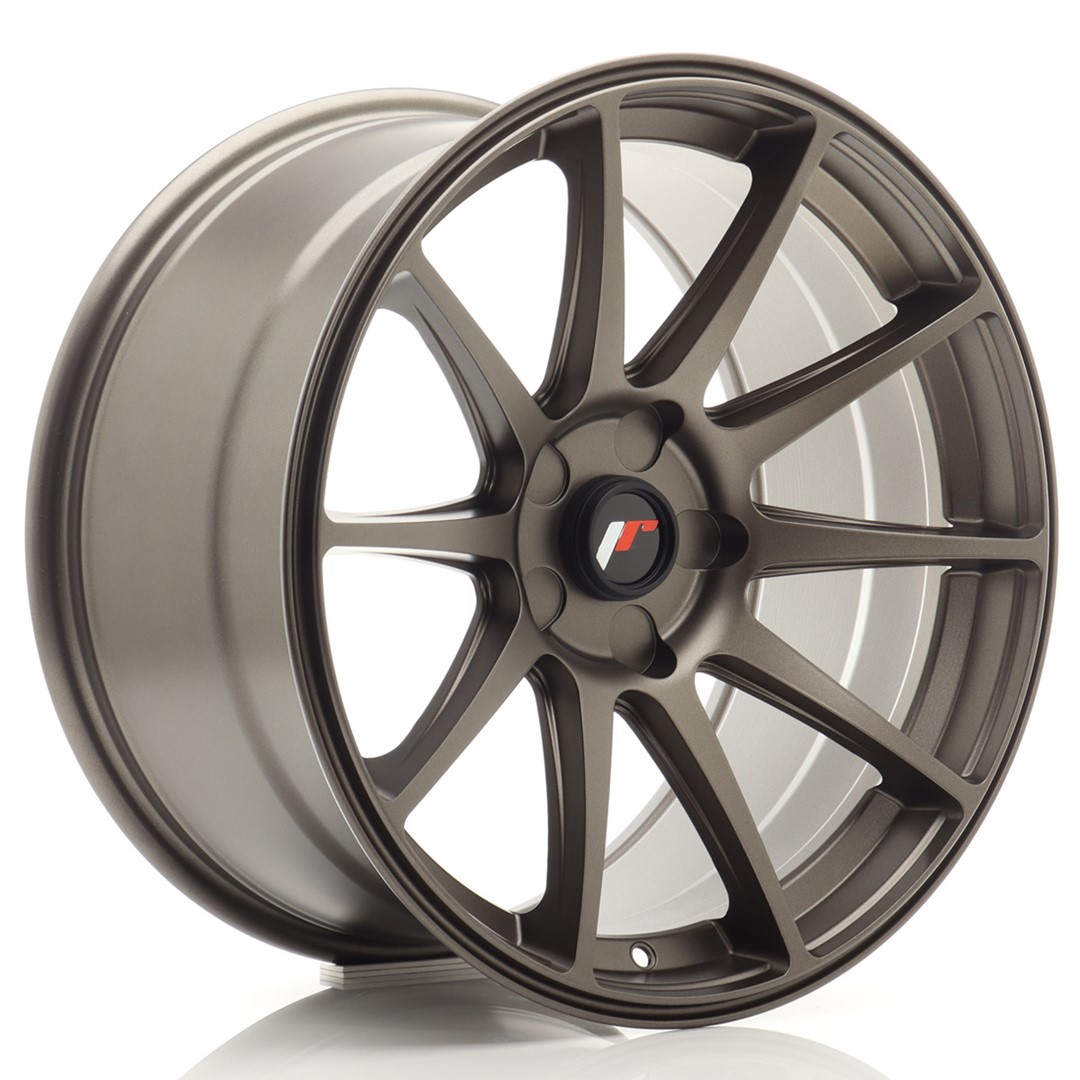 Image of JR-Wheels JR11 Velgen 18 Inch 9.5J ET20-30 Custom PCD Flat Bronze