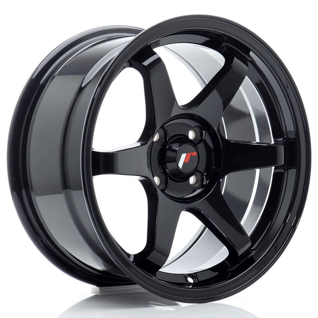 Image of JR-Wheels JR3 Velgen 16 Inch 8J ET25 4x100 Gloss Black