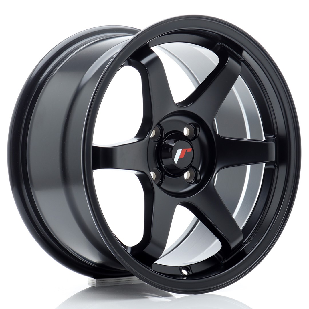 Image of JR-Wheels JR3 Velgen 16 Inch 8J ET25 4x100 Flat Black