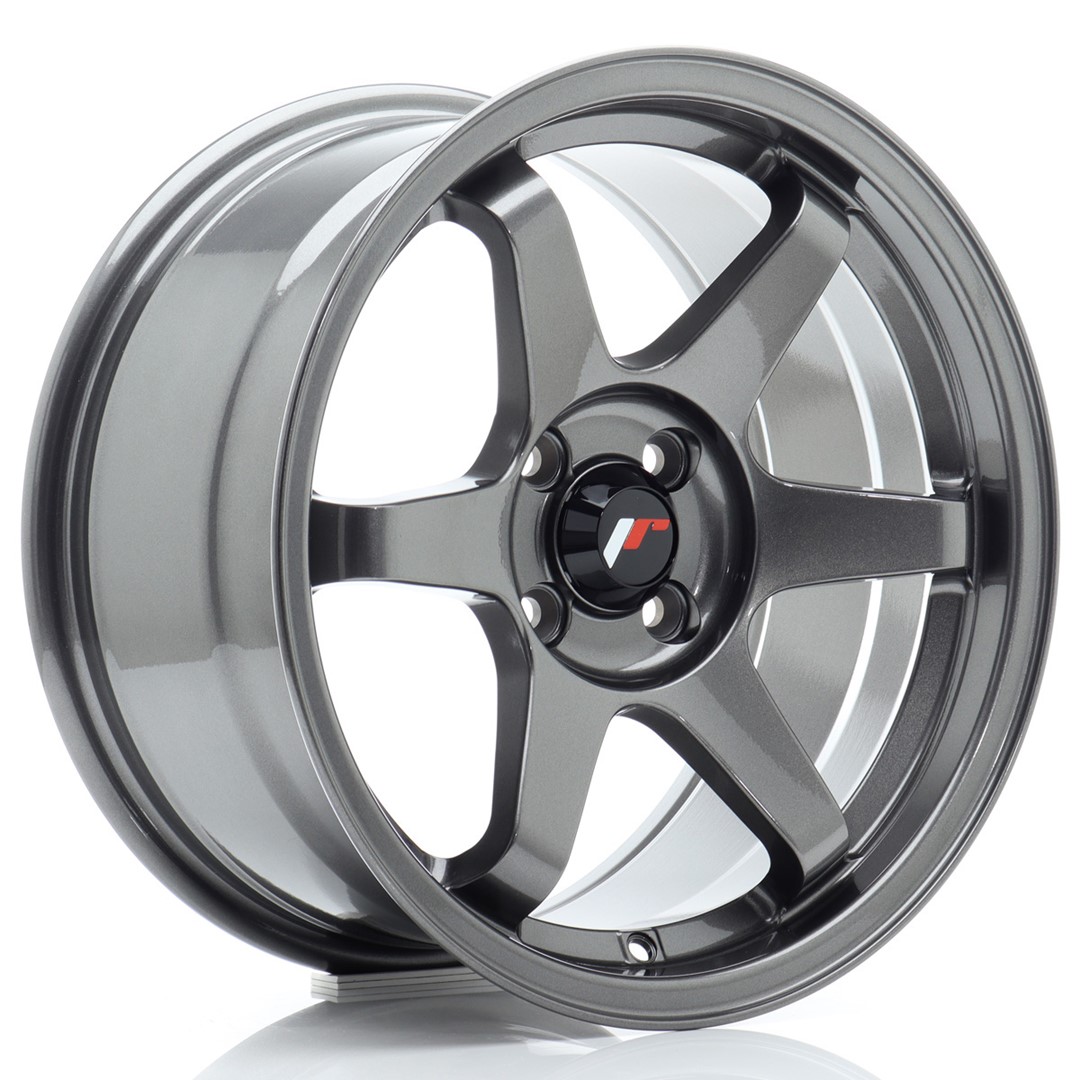 Image of JR-Wheels JR3 Velgen 16 Inch 8J ET25 4x100 Gun Metal