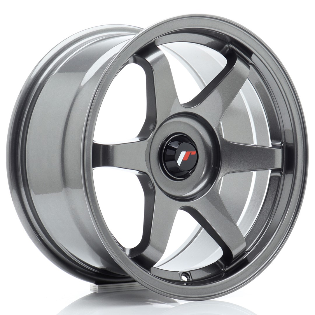Image of JR-Wheels JR3 Velgen 16 Inch 8J ET25 Custom PCD Gun Metal