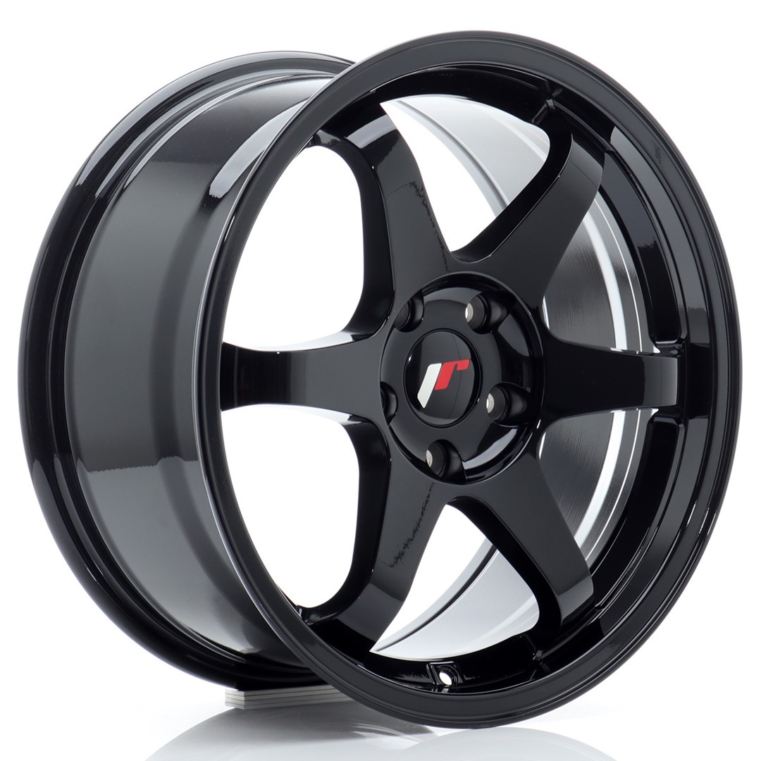 Image of JR-Wheels JR3 Velgen 17 Inch 8J ET35 5x114.3 Gloss Black