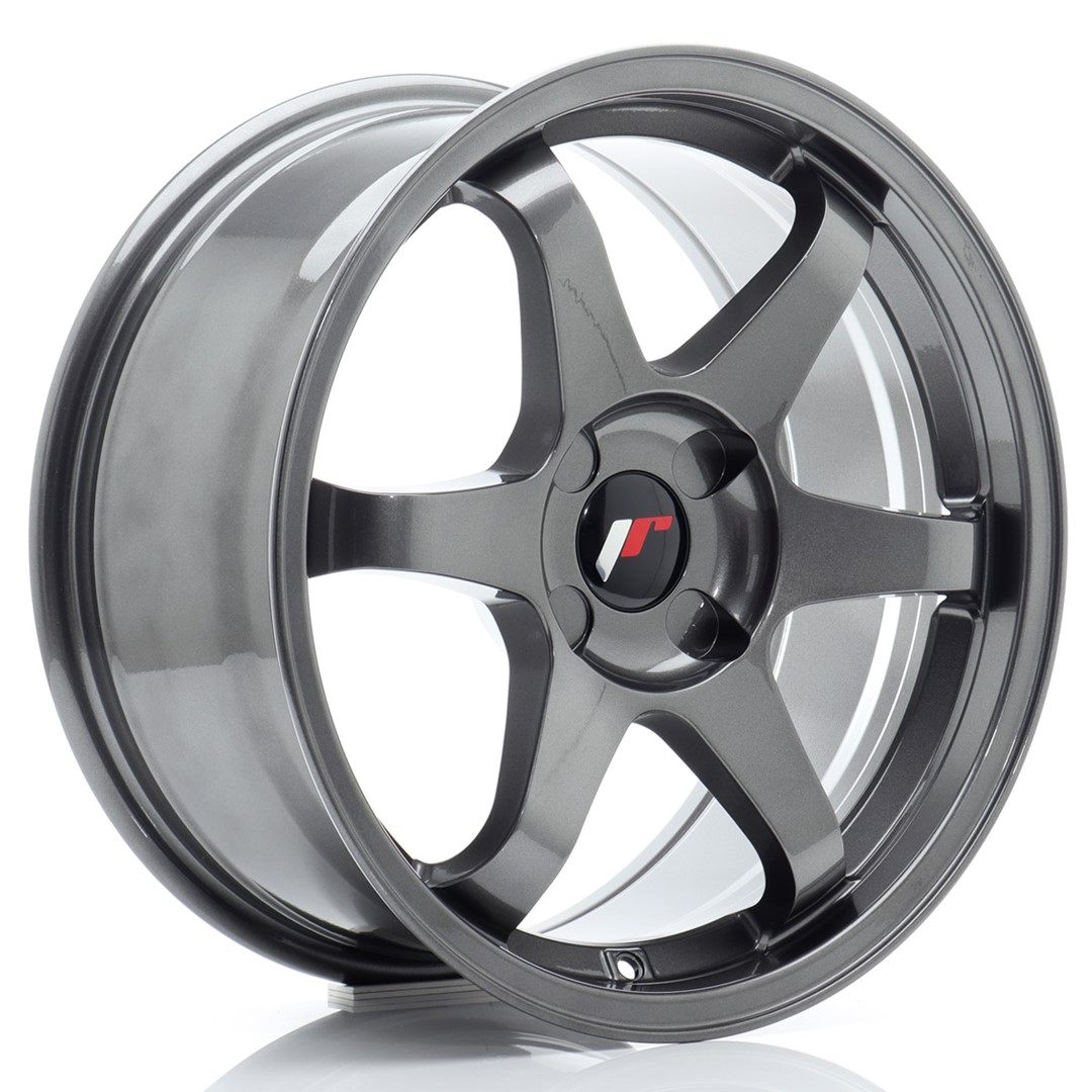 Image of JR-Wheels JR3 Velgen 17 Inch 8J ET20-35 Custom PCD Gun Metal