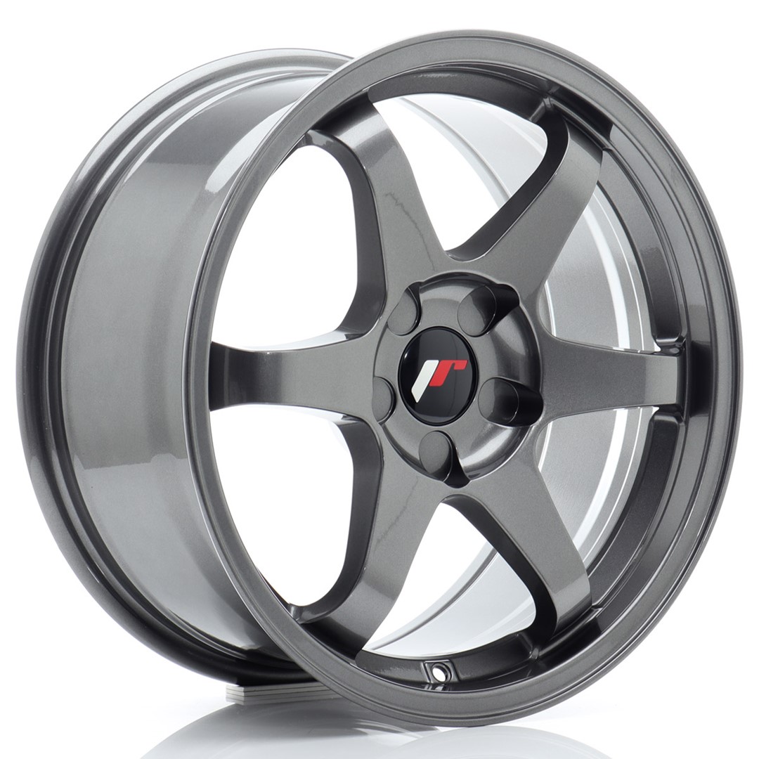 Image of JR-Wheels JR3 Velgen 17 Inch 8J ET20-35 Custom PCD Gun Metal