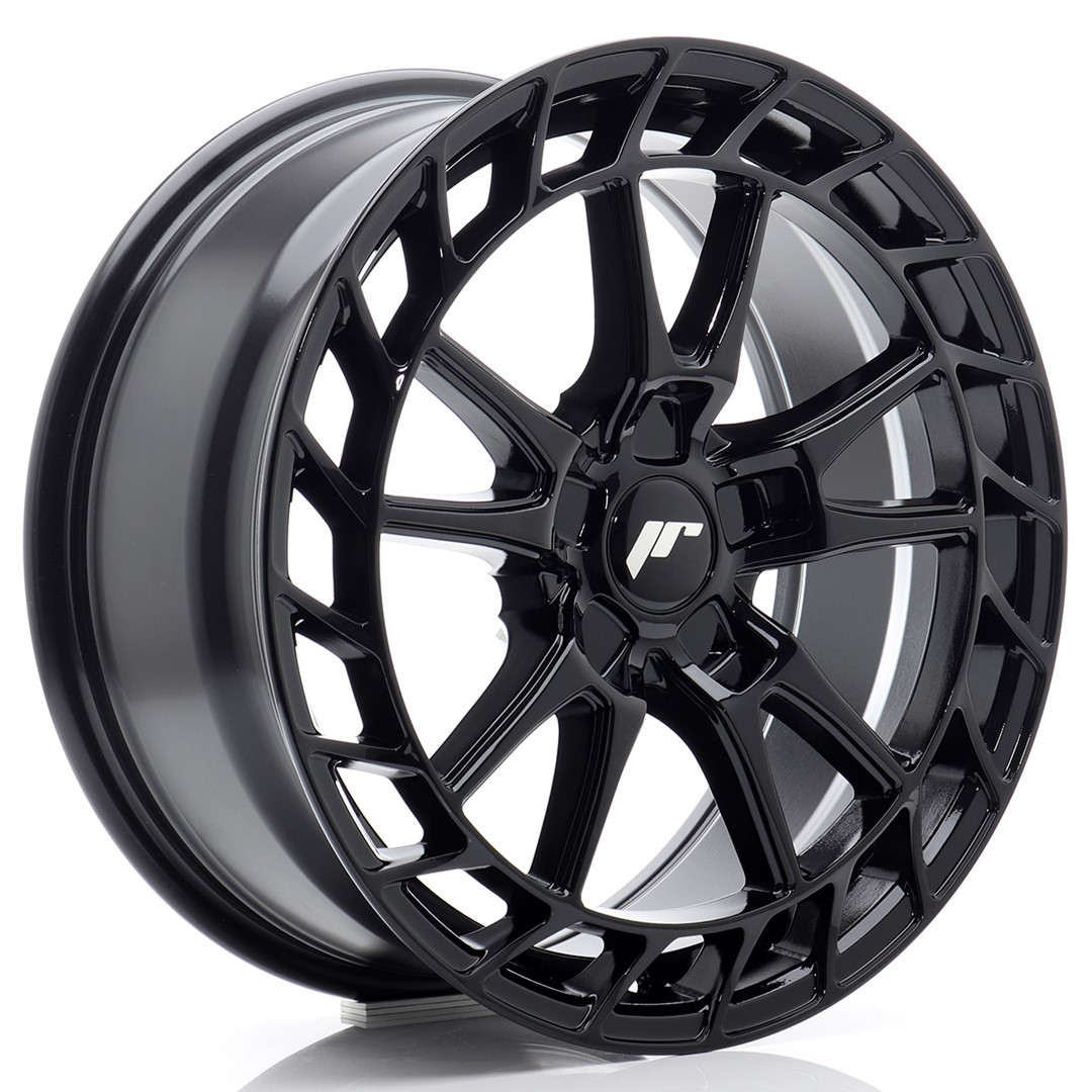 Image of JR-Wheels JR45 Velgen 18 Inch 8J ET25-45 Custom PCD Flow Form Gloss Black