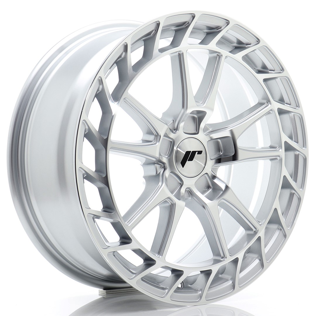 Image of JR-Wheels JR45 Velgen 18 Inch 8J ET25-45 Custom PCD Flow Form Silver Machined Face