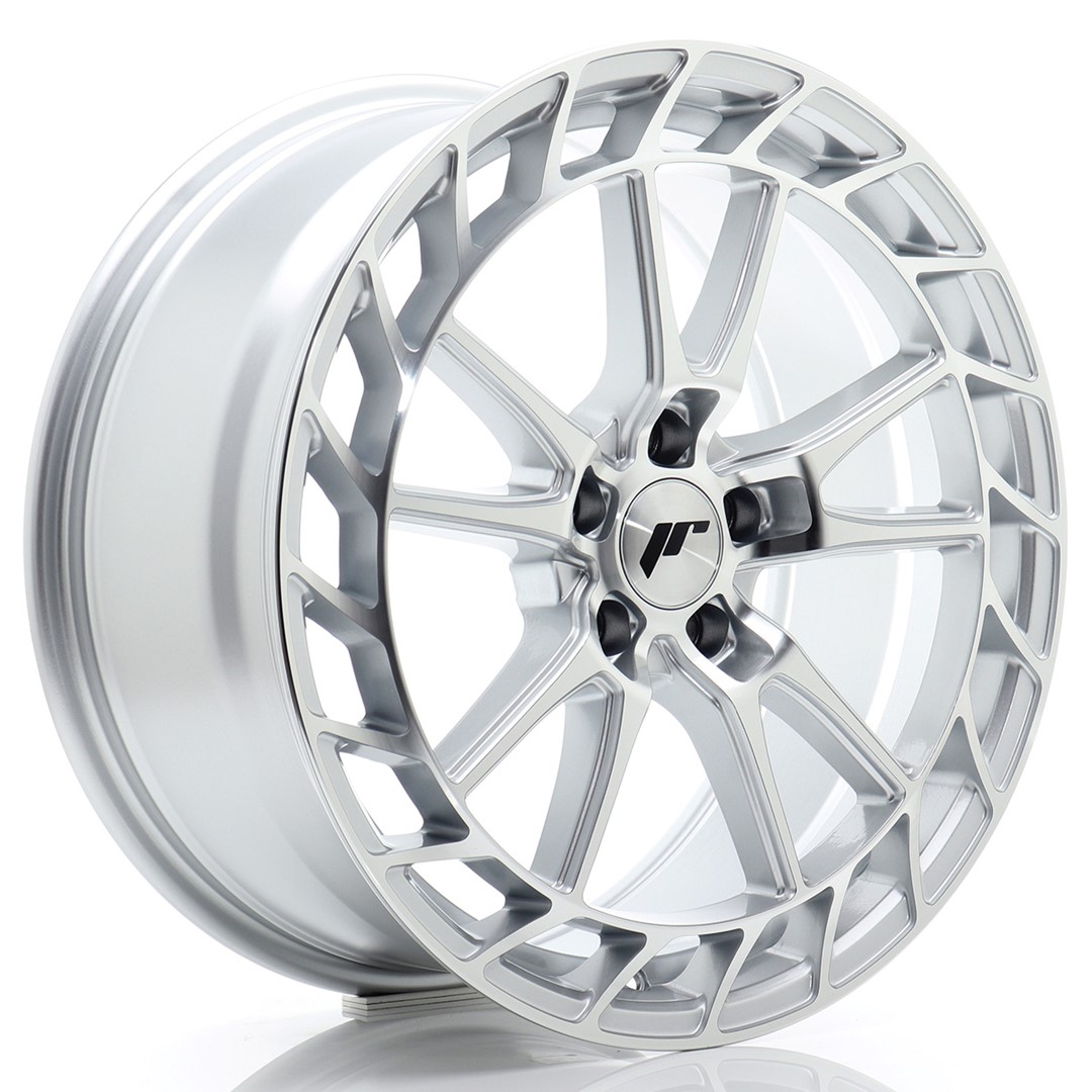 Image of JR-Wheels JR45 Velgen 19 Inch 8.5J ET20-50 Custom PCD Flow Form Silver Machined Face