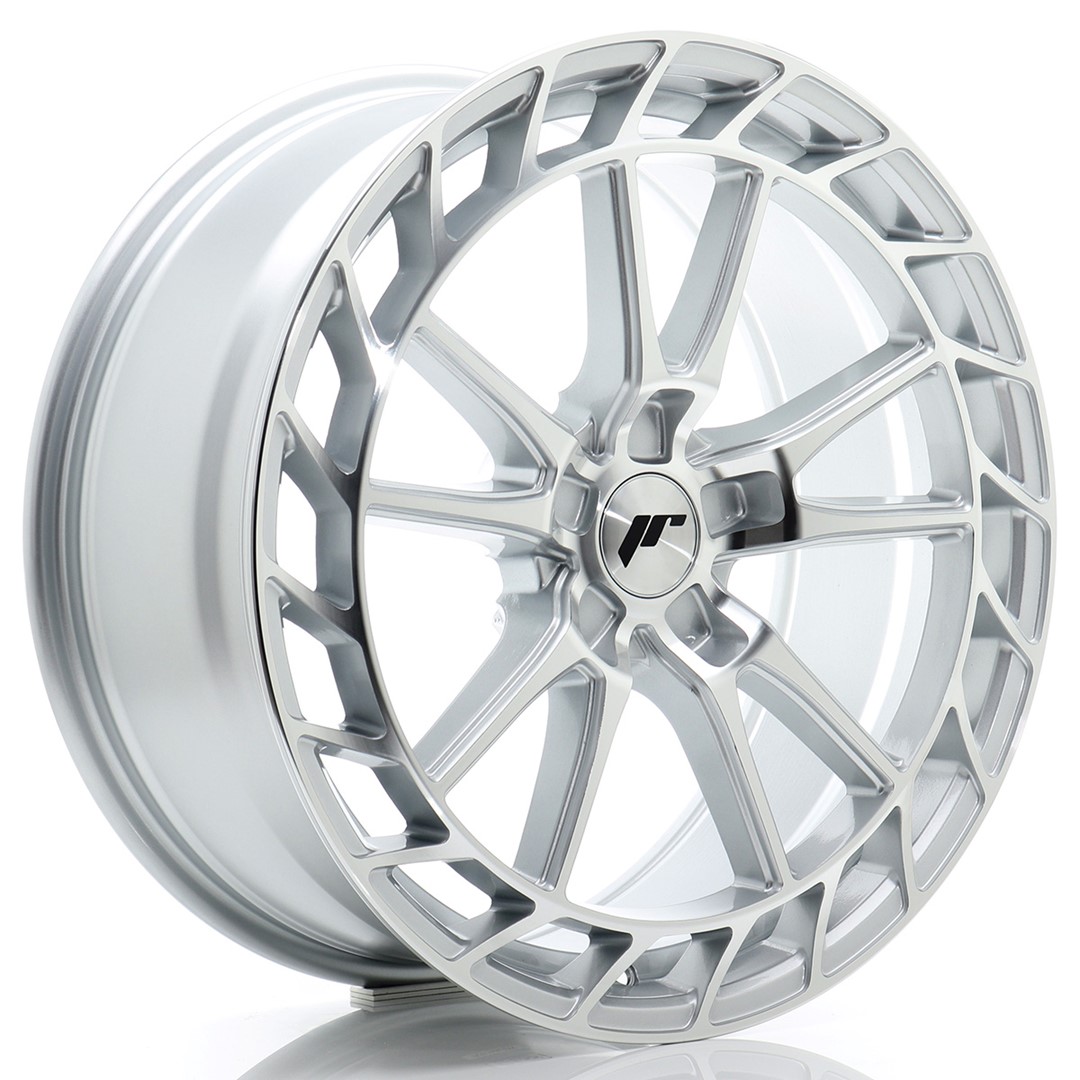 Image of JR-Wheels JR45 Velgen 20 Inch 8.5J ET25-45 Custom PCD Flow Form Silver Machined Face