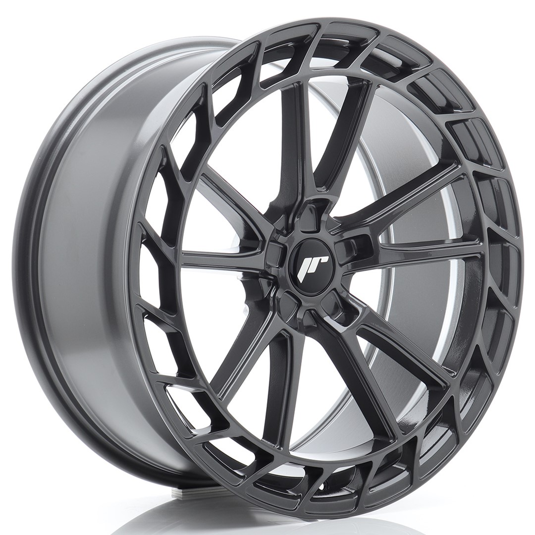 Image of JR-Wheels JR45 Velgen 21 Inch 9.5J ET15-35 Custom PCD Flow Form Hyper Gray