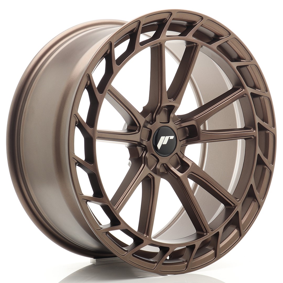 Image of JR-Wheels JR45 Velgen 21 Inch 9.5J ET15-35 Custom PCD Flow Form Flat Bronze