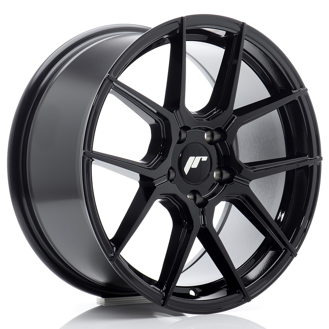 Image of JR-Wheels JR30 Velgen 17 Inch 8J ET40 5x100 Flow Form Gloss Black