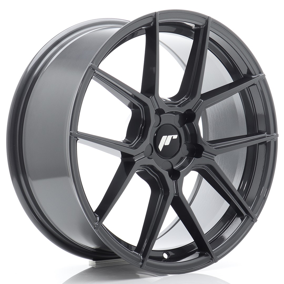 Image of JR-Wheels JR30 Velgen 18 Inch 8J ET20-40 Custom PCD Flow Form Hyper Gray