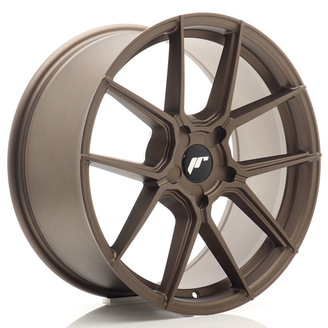 Image of JR-Wheels JR30 Velgen 19 Inch 8J ET20-40 Custom PCD Flow Form Flat Bronze