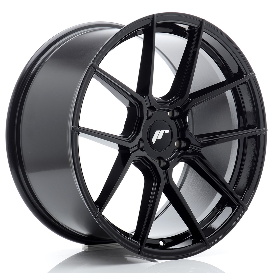 Image of JR-Wheels JR30 Velgen 19 Inch 9.5J ET40 5x120 Flow Form Gloss Black