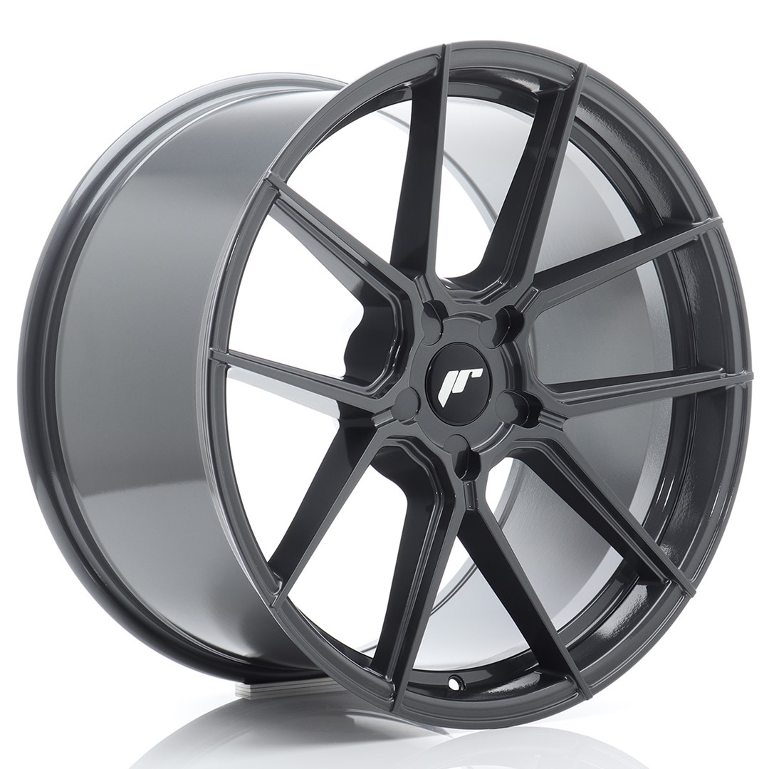 Image of JR-Wheels JR30 Velgen 20 Inch 9J ET20-35 Custom PCD Flow Form Hyper Gray
