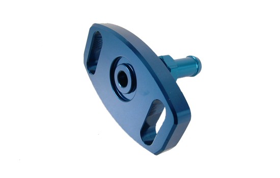 Image of D1 Spec Brandstofdrukregelaar Adapter Blauw Aluminium Mitsubishi,Nissan,Toyota
