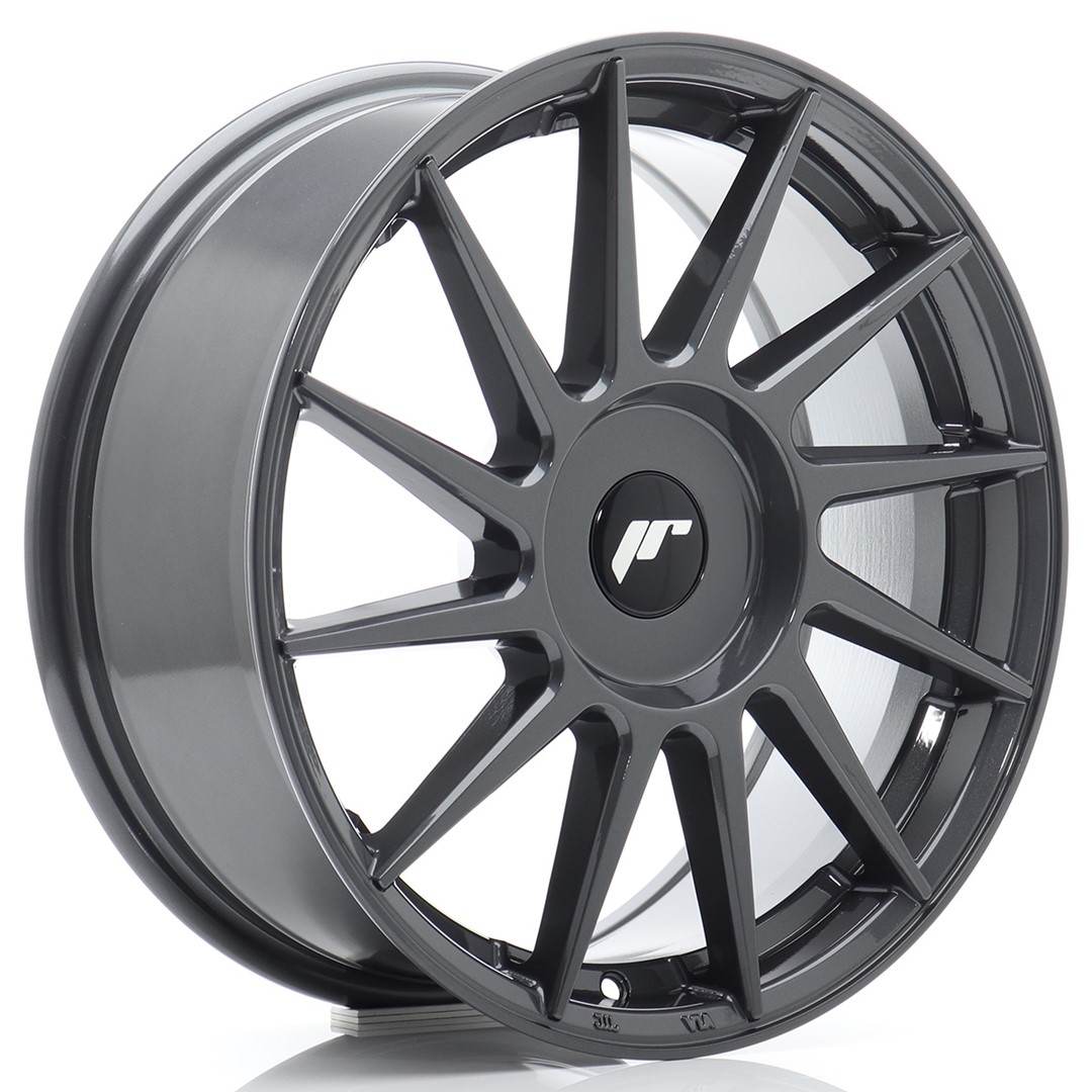 Image of JR-Wheels JR22 Velgen 17 Inch 7J ET20-40 Custom PCD Flow Form Hyper Gray