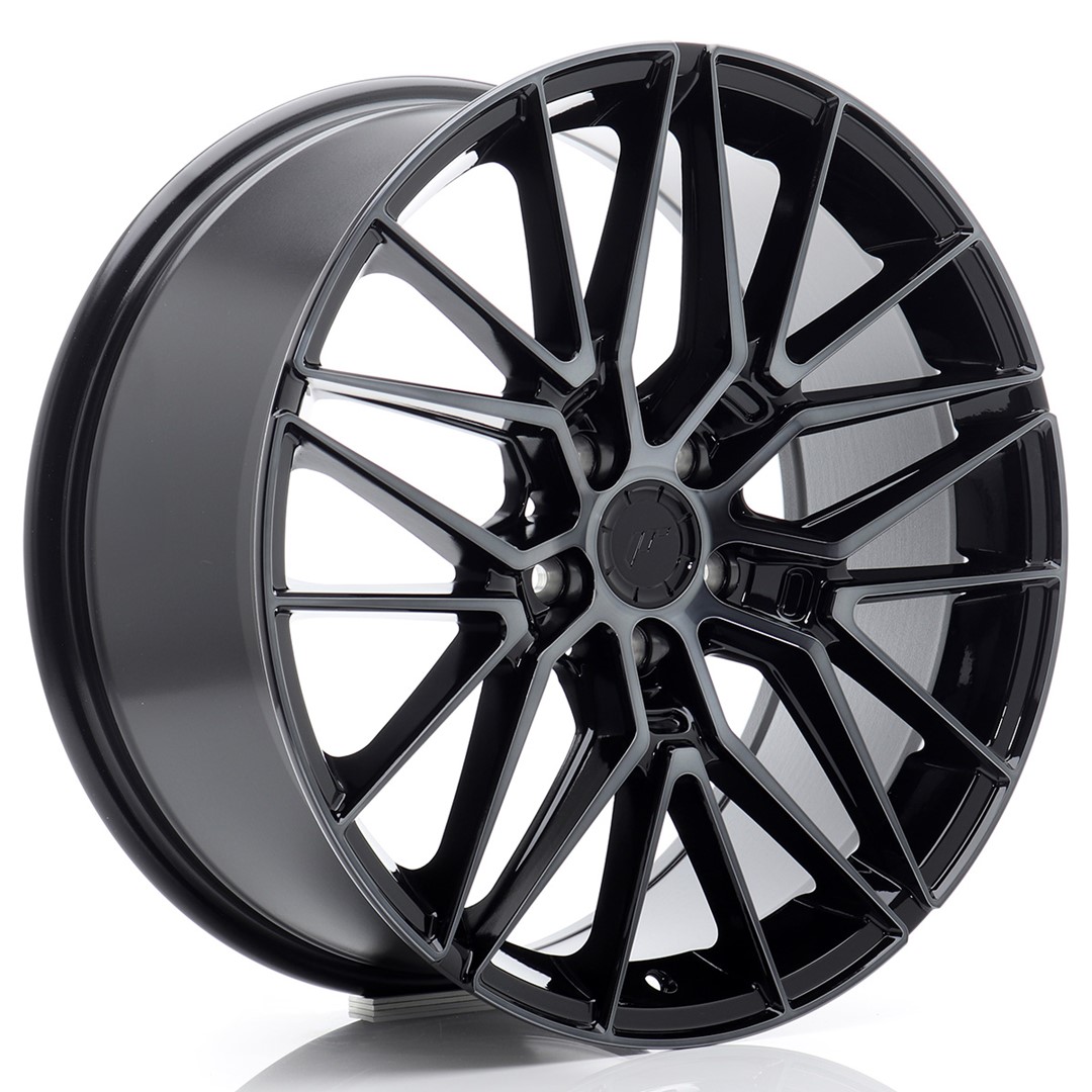 Image of JR-Wheels JR38 Velgen 19 Inch 8J ET40 5x112 Flow Form Black Machined Tinted Face