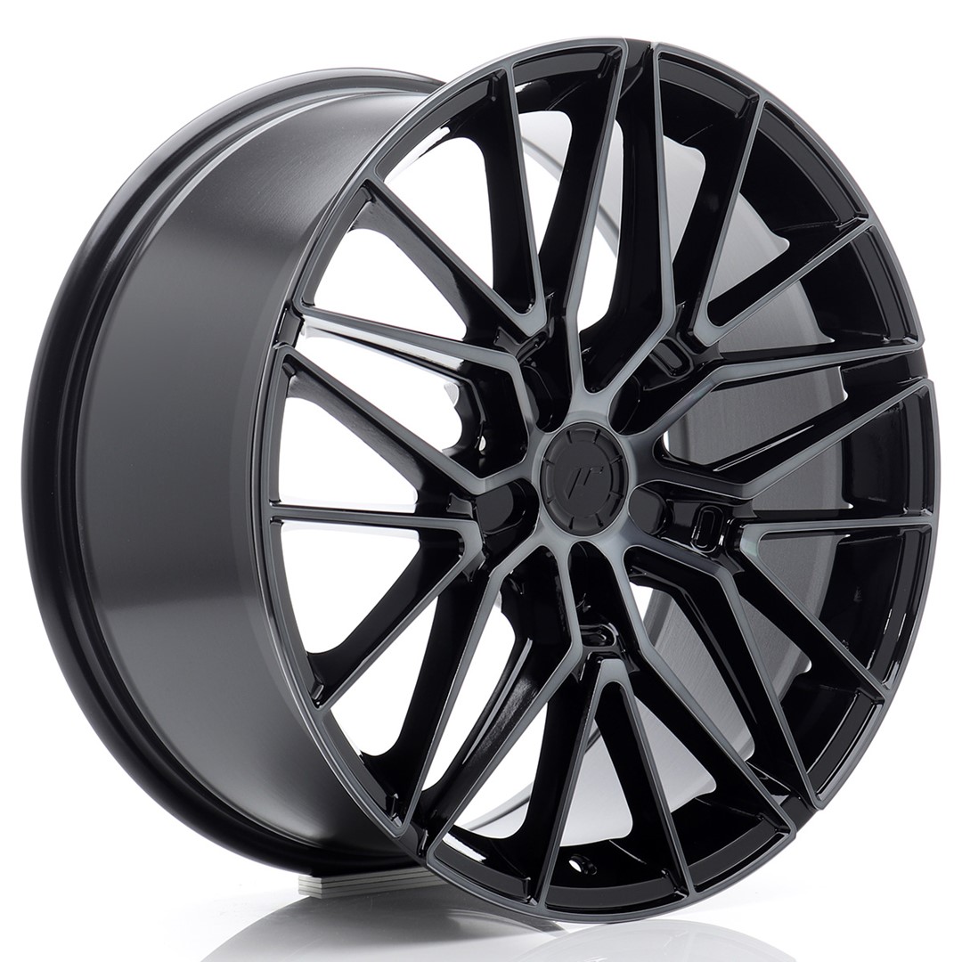 Image of JR-Wheels JR38 Velgen 19 Inch 8.5J ET20-45 Custom PCD Flow Form Black Machined Tinted Face