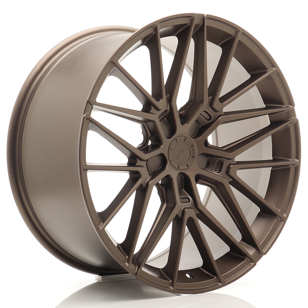 Image of JR-Wheels JR38 Velgen 20 Inch 10J ET20-48 Custom PCD Flow Form Flat Bronze