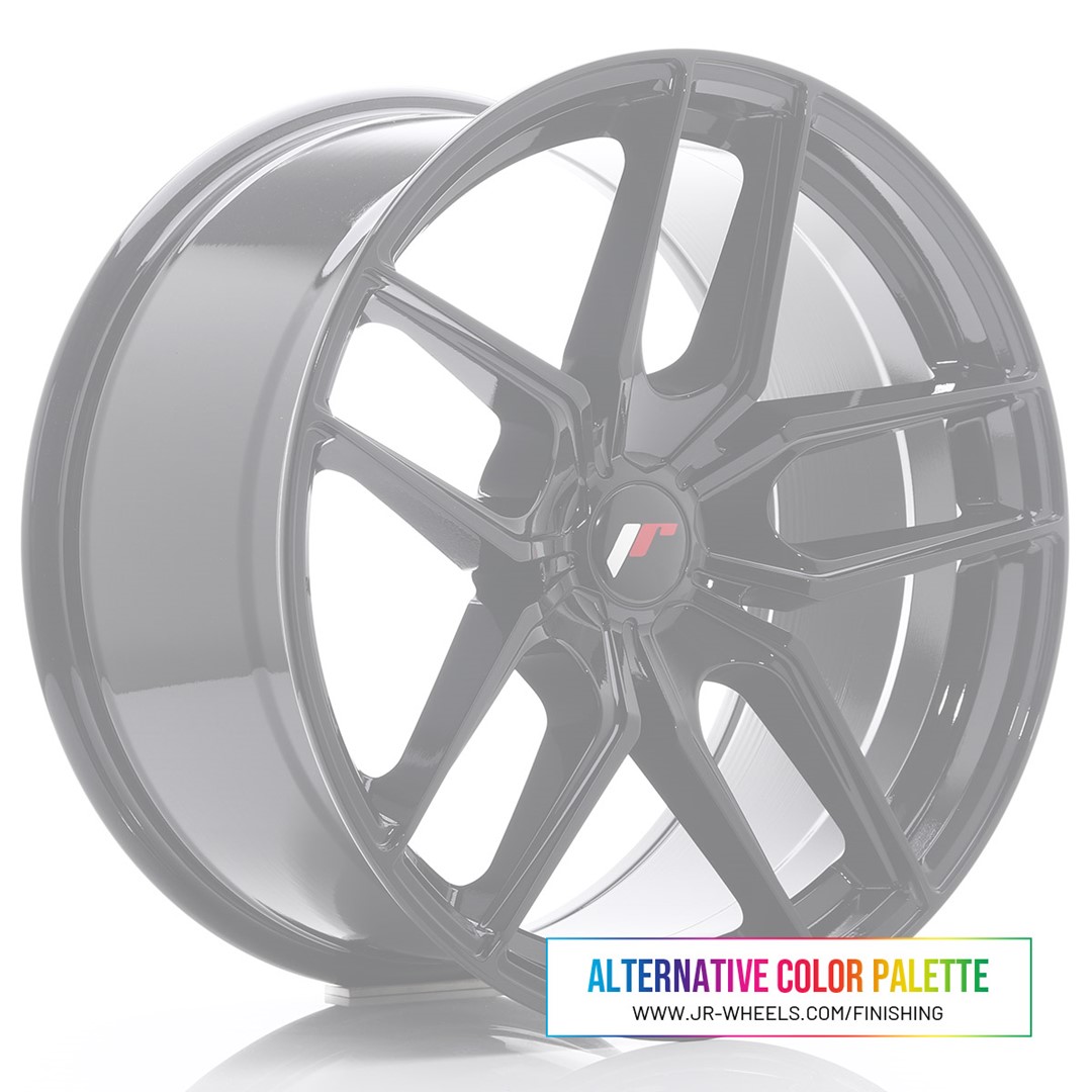 Image of JR-Wheels JR25 Velgen 19 Inch 9.5J ET20-40 Custom PCD Custom Finish