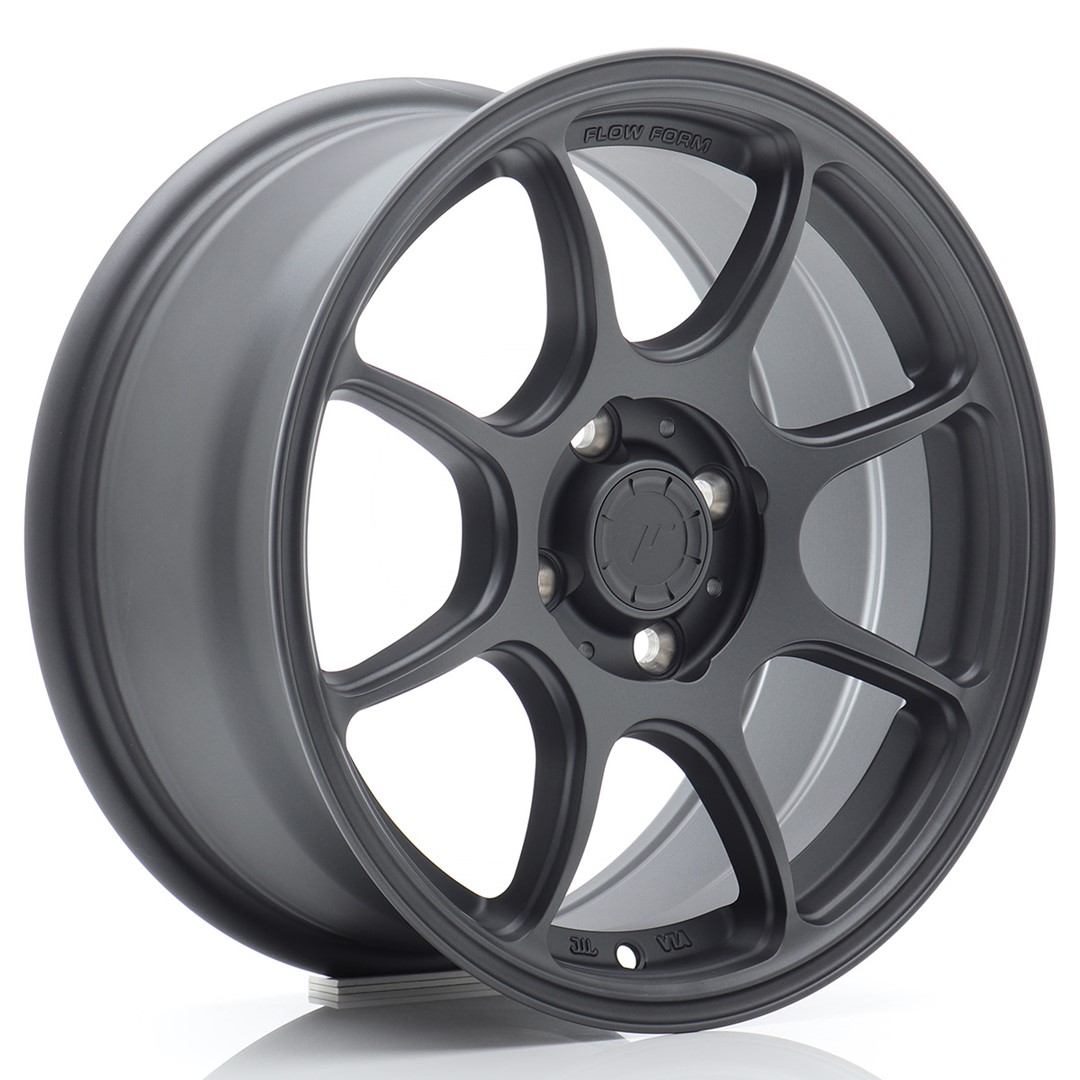 Image of JR-Wheels SL04 Super Light Velgen 15 Inch 7J ET38 4x100 Flow Form Flat Gun Metal