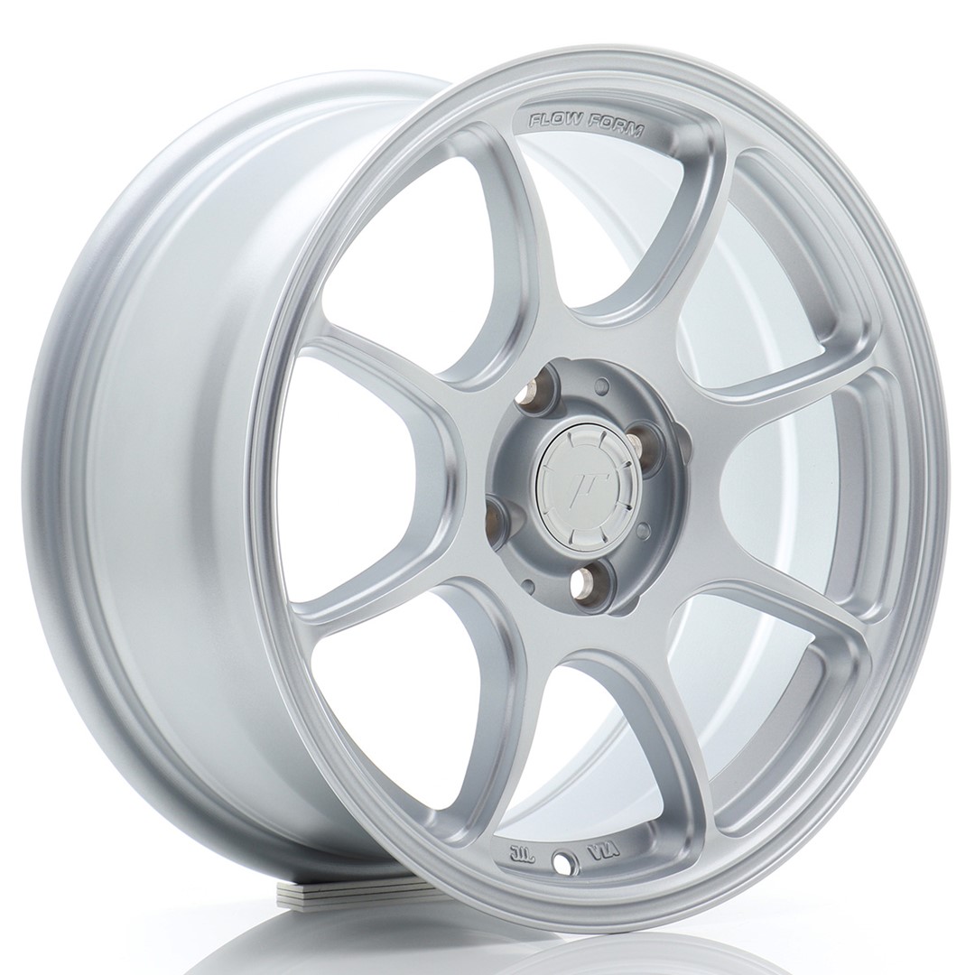 Image of JR-Wheels SL04 Super Light Velgen 15 Inch 7J ET38 4x100 Flow Form Flat Silver
