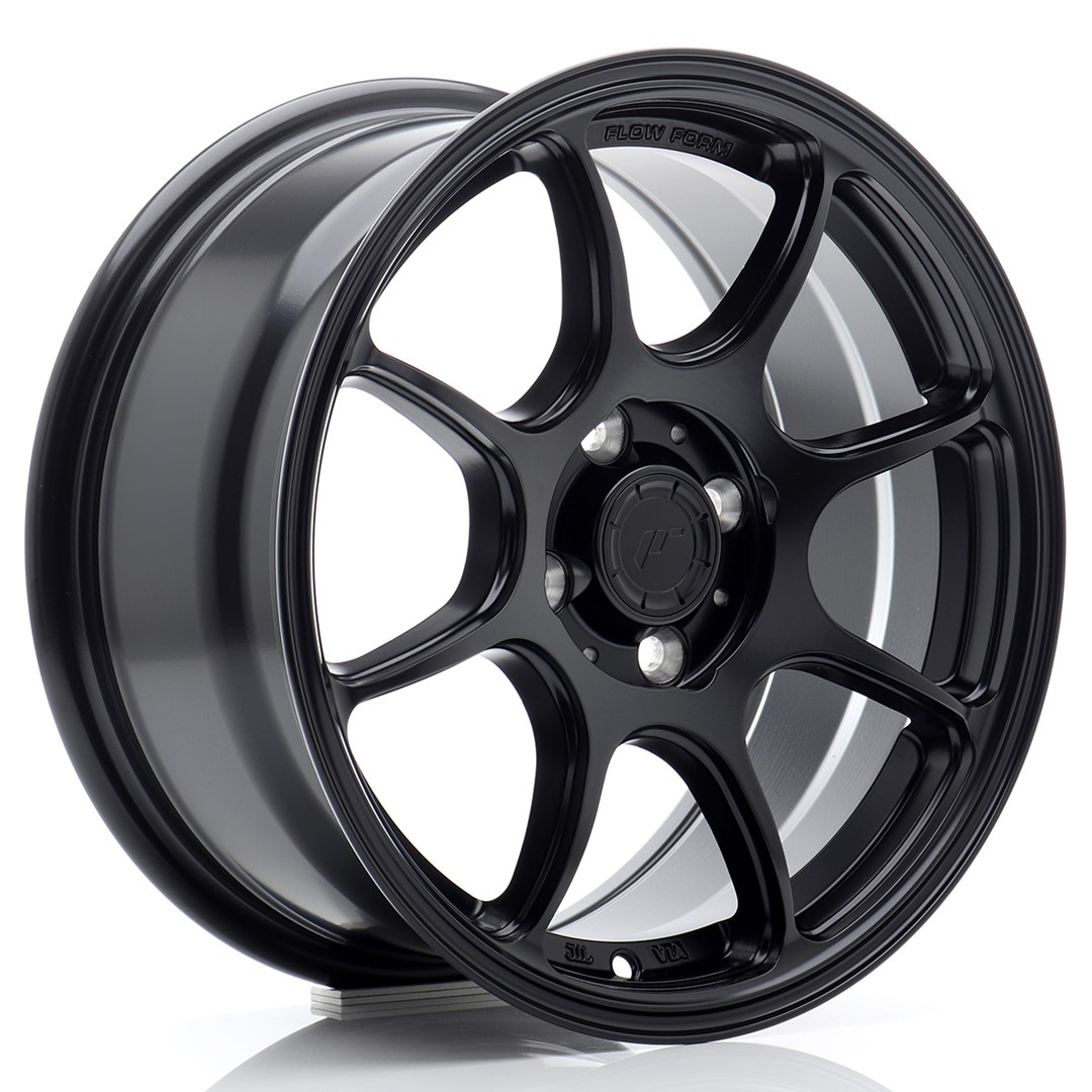 Image of JR-Wheels SL04 Super Light Velgen 15 Inch 7J ET25 4x108 Flow Form Flat Black