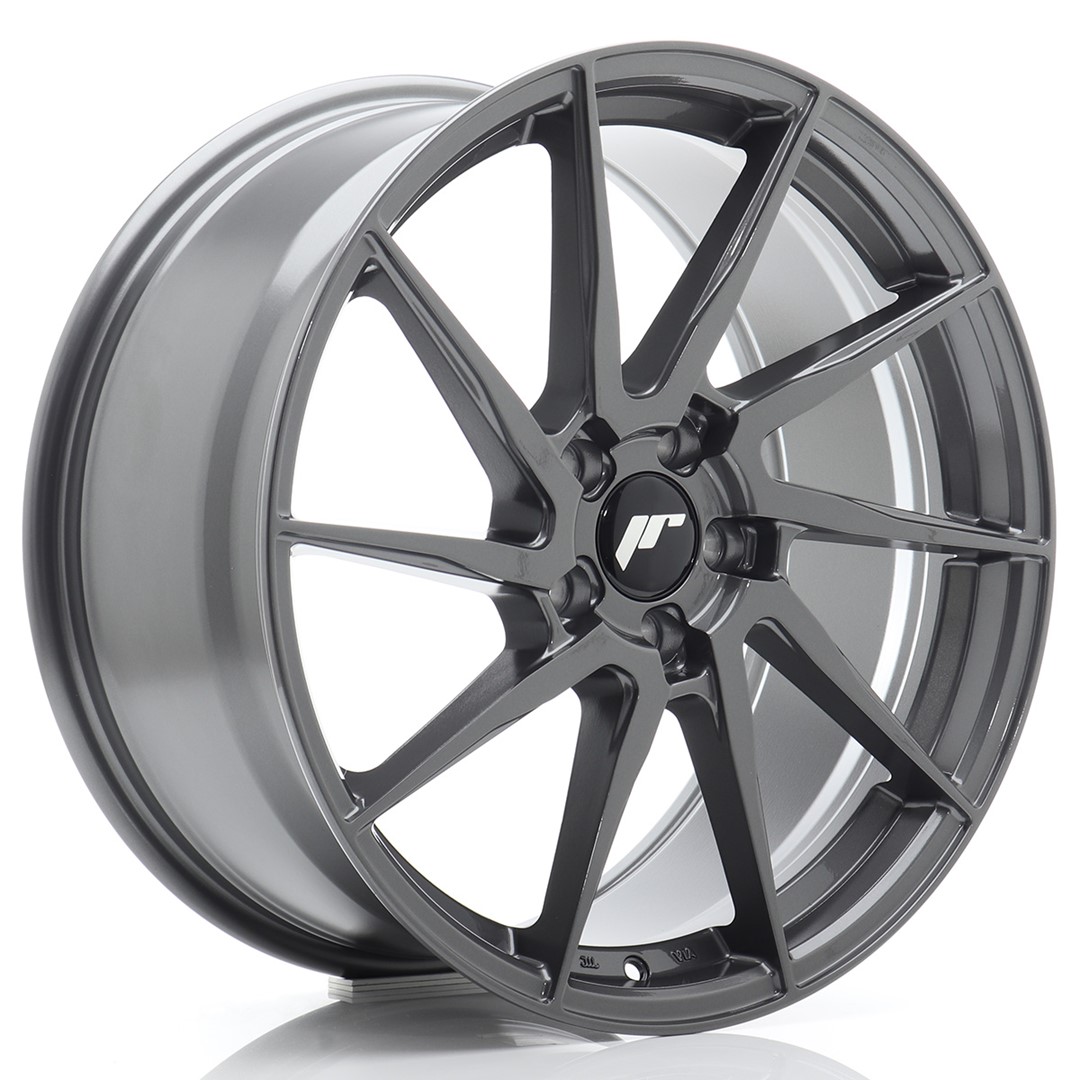 Image of JR-Wheels JR36 Velgen 19 Inch 8.5J ET45 5x112 Flow Form Hyper Gray