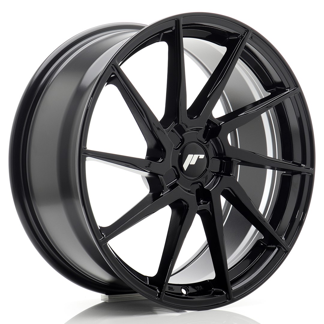 Image of JR-Wheels JR36 Velgen 19 Inch 8.5J ET20-45 Custom PCD Flow Form Gloss Black