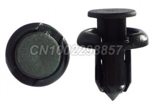 Image of Honda Voor of Achter Binnenscherm Klem OEM ABS Plastic Honda Civic,CRX,Del Sol