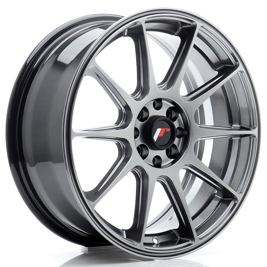 Image of JR-Wheels JR11 Velgen 17 Inch 7J ET25 4x100,4x108 Hyper Black