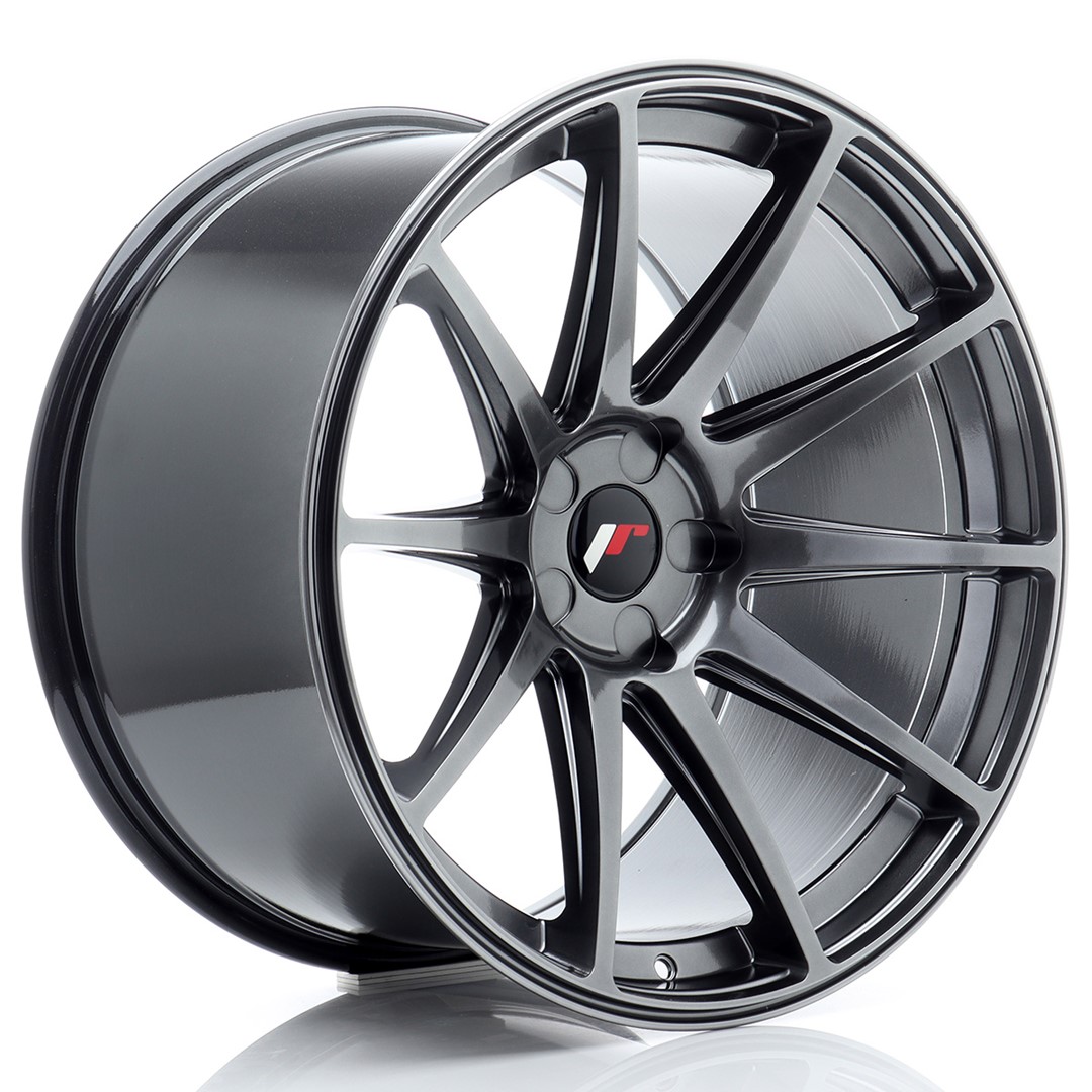 Image of JR-Wheels JR11 Velgen 20 Inch 11J ET20-30 Custom PCD Gegoten Hyper Black