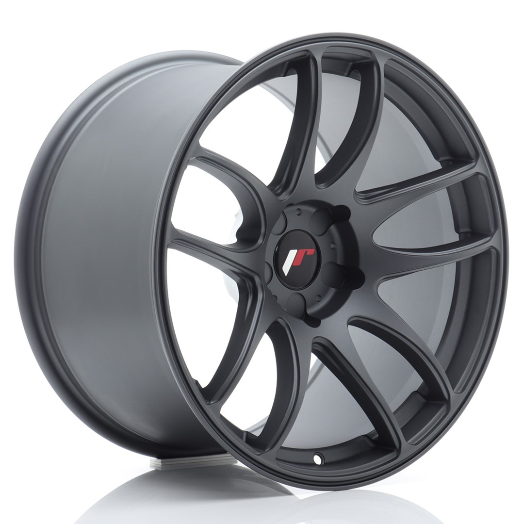 Image of JR-Wheels JR29 Velgen 18 Inch 10.5J ET15-28 Custom PCD Flow Form Flat Gun Metal